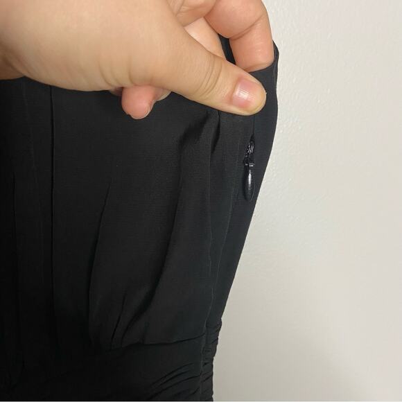 NEW Boden Selina Black Fit And Flare Dress Size 2 - Picture 4 of 7